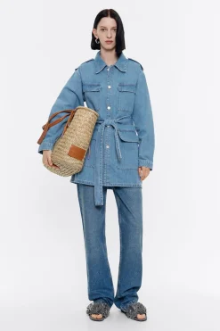 Clearance BIMBA Y LOLA Cazadora Denim Larga Azul