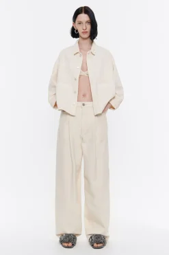 Sale BIMBA Y LOLA Cazadora Denim Recta Cruda