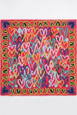 Hot BIMBA Y LOLA Chal Corazones Grafiti Fresa