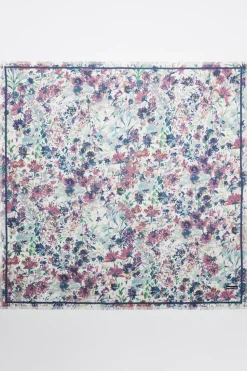 Discount BIMBA Y LOLA Chal Flores Acuarela Blanco Roto