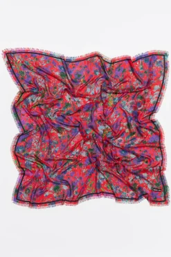 Sale BIMBA Y LOLA Chal Flores Acuarela Sandia