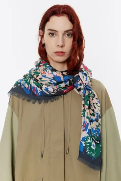 Cheap BIMBA Y LOLA Chal Flores Rotulador Fondo Navy