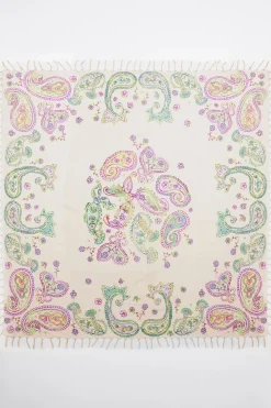 Flash Sale BIMBA Y LOLA Chal Pasley Acuarela Marfil