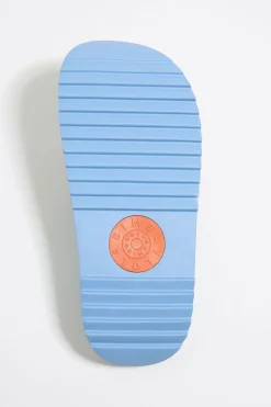 Best BIMBA Y LOLA Chancla Plataforma Azul