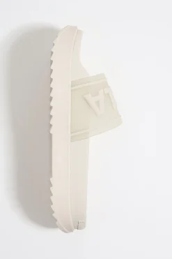 Store BIMBA Y LOLA Chancla Plataforma Logo Blanca