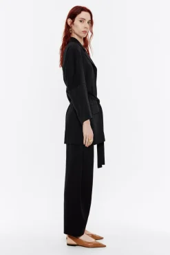 Cheap BIMBA Y LOLA Chaqueta Fluida Cruzada Negra