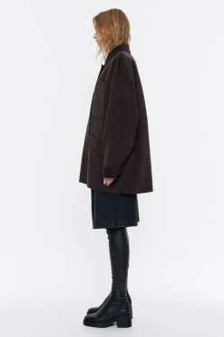 Store BIMBA Y LOLA Chaqueton Doble Faz Marron