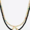 Discount BIMBA Y LOLA Collar Cadena Cristales Dorado