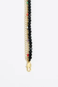 Discount BIMBA Y LOLA Collar Cadena Cristales Dorado