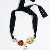 Store BIMBA Y LOLA Collar Cristal Y Mariquita Rojo