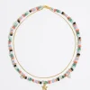 Best BIMBA Y LOLA Collar Doble Caracolas Y Piedras Multicolor