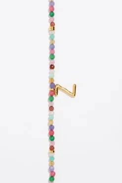 Flash Sale BIMBA Y LOLA Collar Letra Z Piedras Multicolores