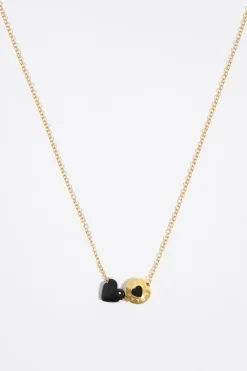 Best Sale BIMBA Y LOLA Collar Logo Candy Corazon Negro