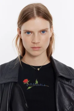 Best Sale BIMBA Y LOLA Collar Logo Candy Corazon Negro