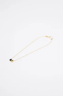 Best Sale BIMBA Y LOLA Collar Logo Candy Corazon Negro