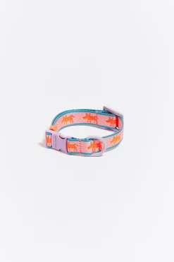 Hot BIMBA Y LOLA Collar Mascota Logo Lola Rosa