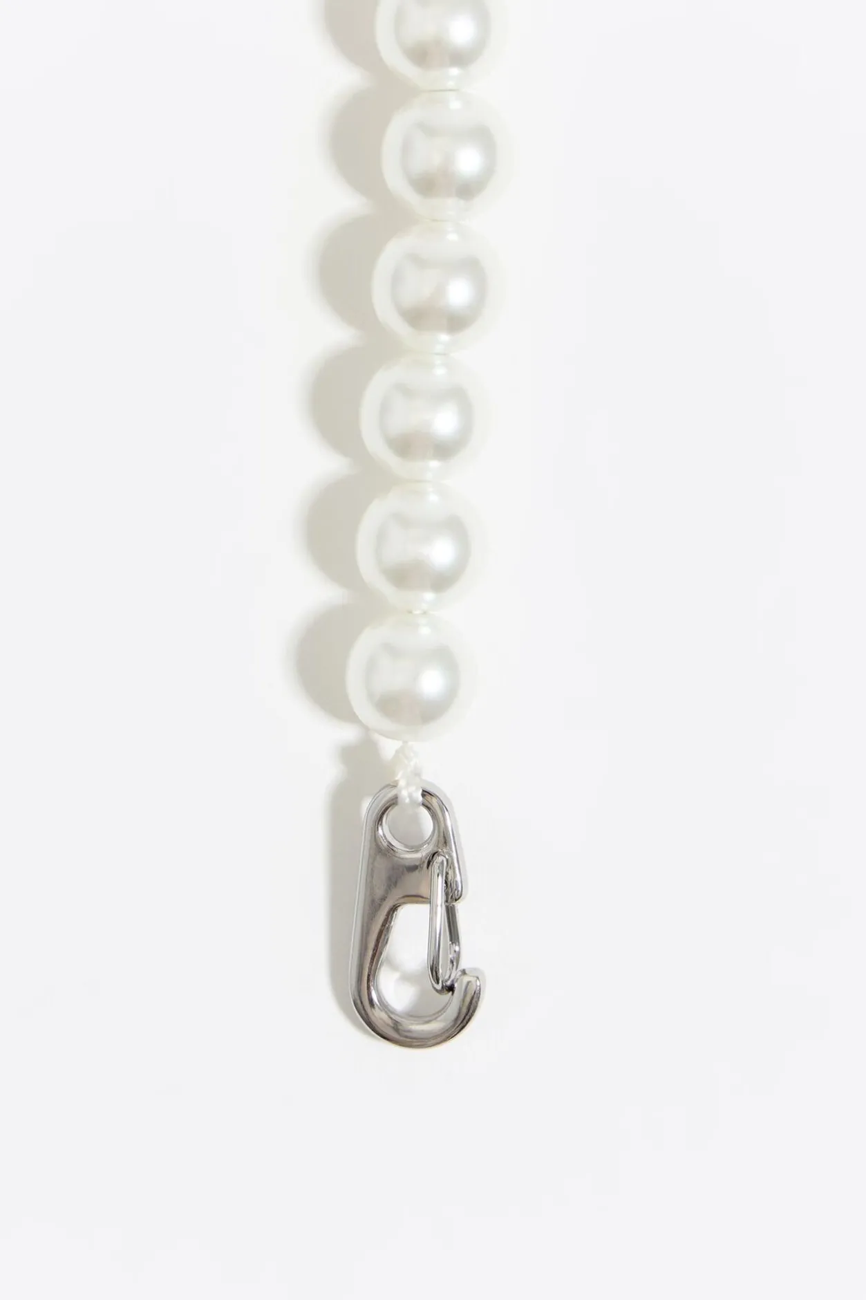 Cheap BIMBA Y LOLA Collar Perlas Y Corazon Glitter Rosa