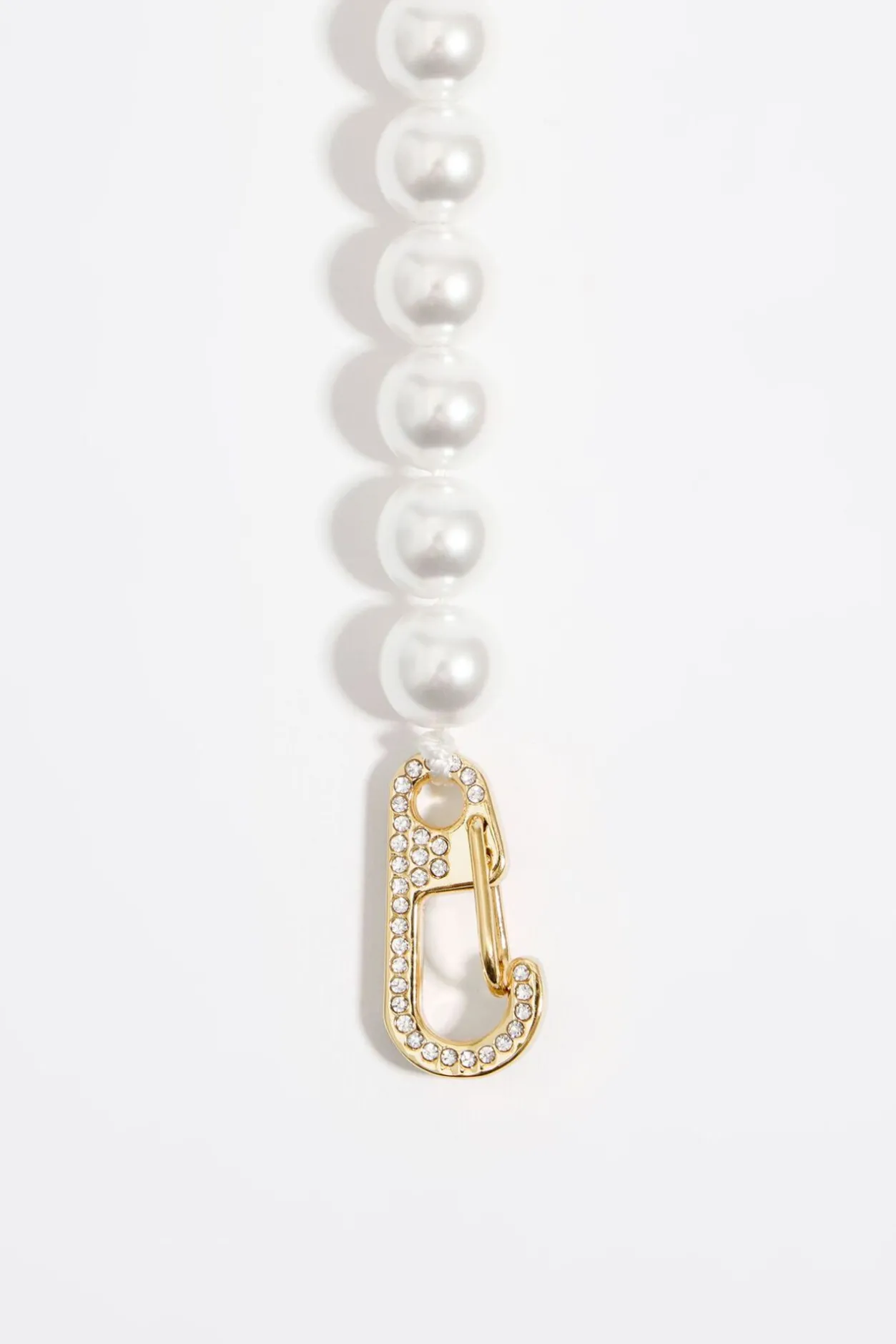 Discount BIMBA Y LOLA Collar Perlas Y Corazon Glitter Rojo