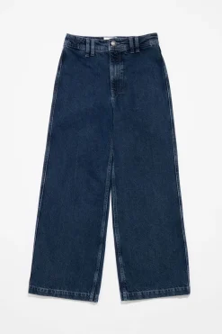 Store BIMBA Y LOLA Culotte - Vaquero Alto Negro Azulado