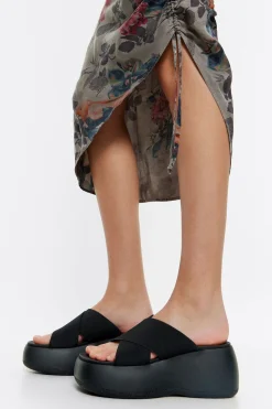 Outlet BIMBA Y LOLA Cuna Alta Elastico Negra