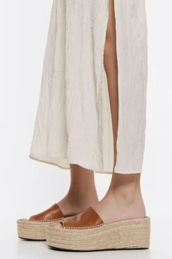 Cheap BIMBA Y LOLA Cuna Alta Yute Piel Marron