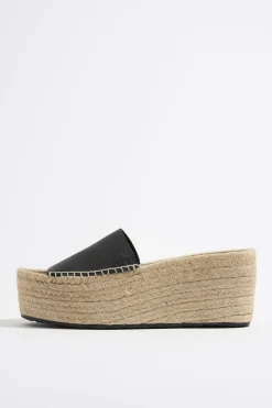 Clearance BIMBA Y LOLA Cuna Alta Yute Piel Negra