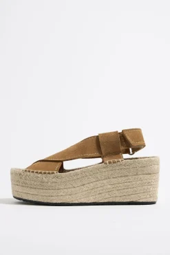 Hot BIMBA Y LOLA Cuna Alta Yute Serraje Marron