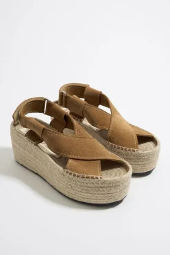 Hot BIMBA Y LOLA Cuna Alta Yute Serraje Marron