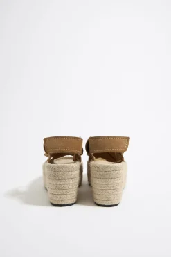 Hot BIMBA Y LOLA Cuna Alta Yute Serraje Marron