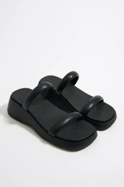 Clearance BIMBA Y LOLA Cuna Tiras Piel Negra