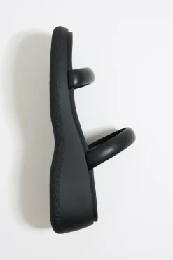 Clearance BIMBA Y LOLA Cuna Tiras Piel Negra