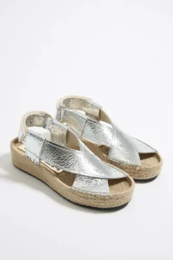 Flash Sale BIMBA Y LOLA Cuna Yute Piel Plata