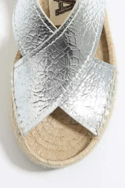 Flash Sale BIMBA Y LOLA Cuna Yute Piel Plata