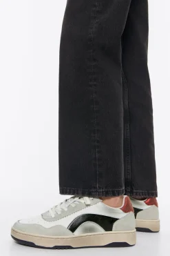 Cheap BIMBA Y LOLA Deportiva Cupsole Piel Blanca