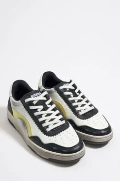 Best BIMBA Y LOLA Deportiva Cupsole Piel Negra