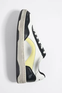 Cheap BIMBA Y LOLA Deportiva Cupsole Piel Negra