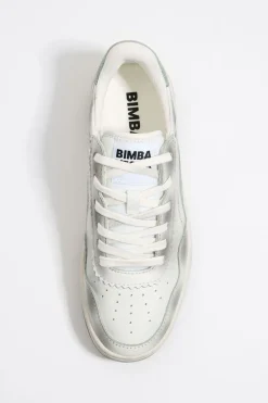 Sale BIMBA Y LOLA Deportiva Cupsole Piel Plata