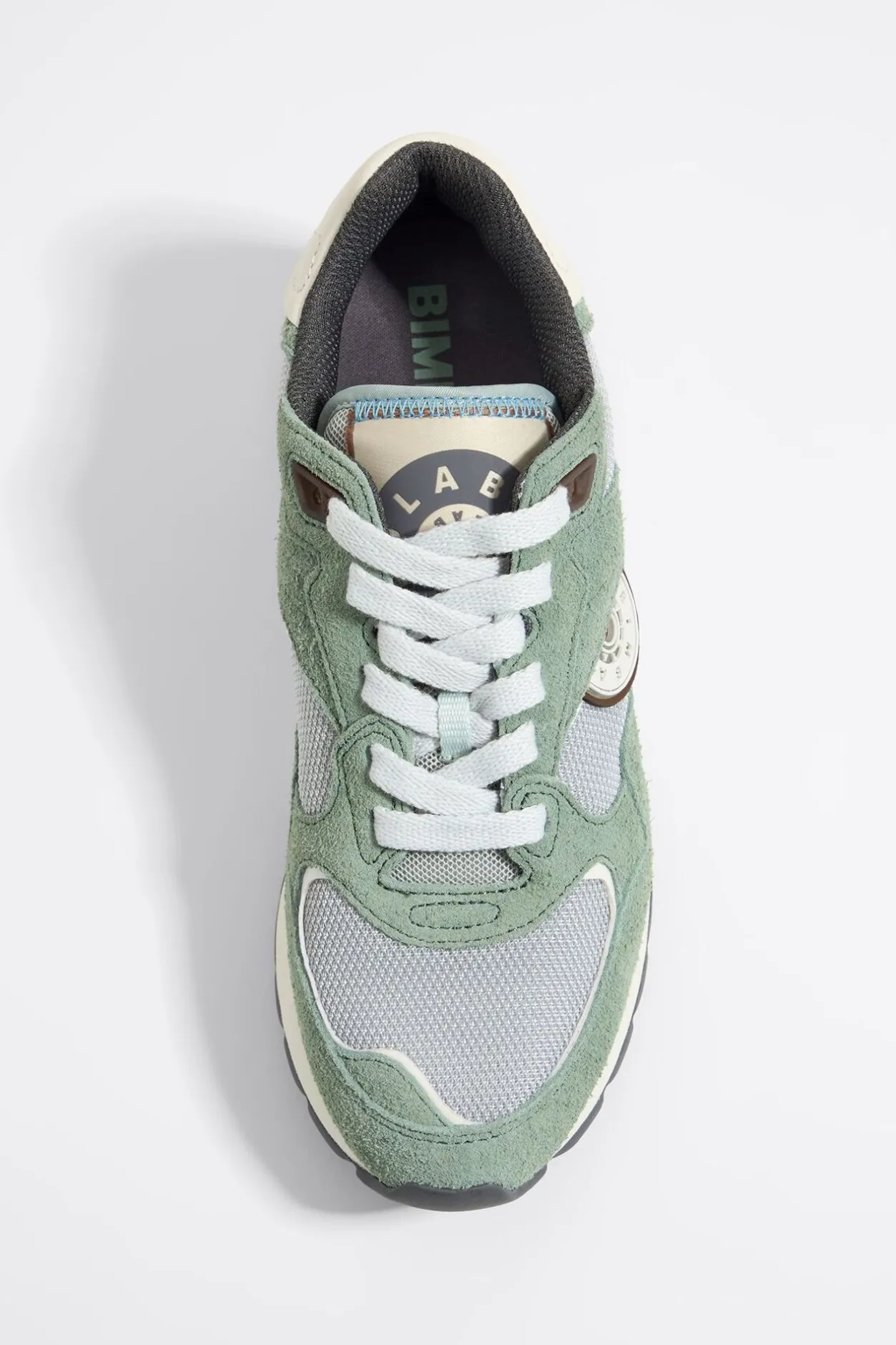 Shop BIMBA Y LOLA Deportiva Jogger Serraje Verde