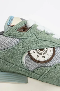 Shop BIMBA Y LOLA Deportiva Jogger Serraje Verde