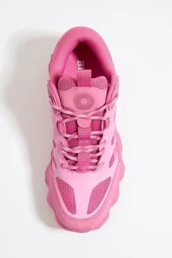 New BIMBA Y LOLA Deportiva Pulpo Piel Rosa