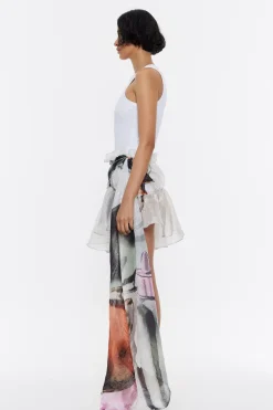 Sale BIMBA Y LOLA Falda Mini Fruncida Perfume Xl Verde