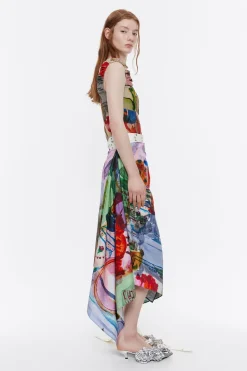 Shop BIMBA Y LOLA Falda Pareo Midi Parque Full