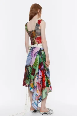 Shop BIMBA Y LOLA Falda Pareo Midi Parque Full