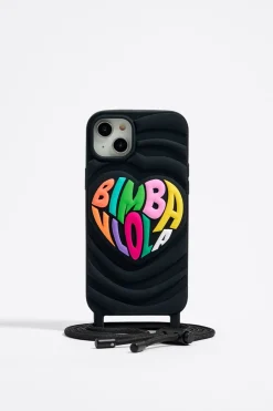 Best Sale BIMBA Y LOLA Funda Iphone 14 Plus Silicona Negra