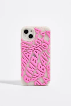 Best BIMBA Y LOLA Funda Iphone 15 Plus Silicona Rosa