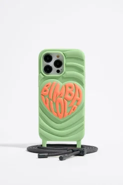 Shop BIMBA Y LOLA Funda Iphone 14 Pro Max Silicona Verde