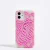 Cheap BIMBA Y LOLA Funda Iphone 12/12 Pro Silicona Logo Rosa