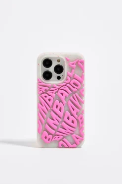 Sale BIMBA Y LOLA Funda Iphone 15 Pro Silicona Rosa