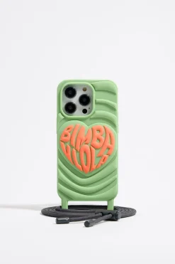 Online BIMBA Y LOLA Funda Iphone 14 Pro Silicona Verde