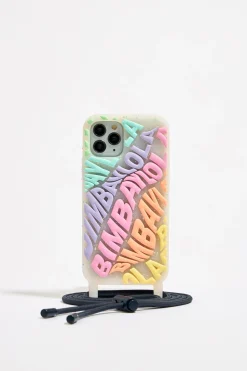 Sale BIMBA Y LOLA Funda Iphone 12 Pro Silicona Logo Multicolor